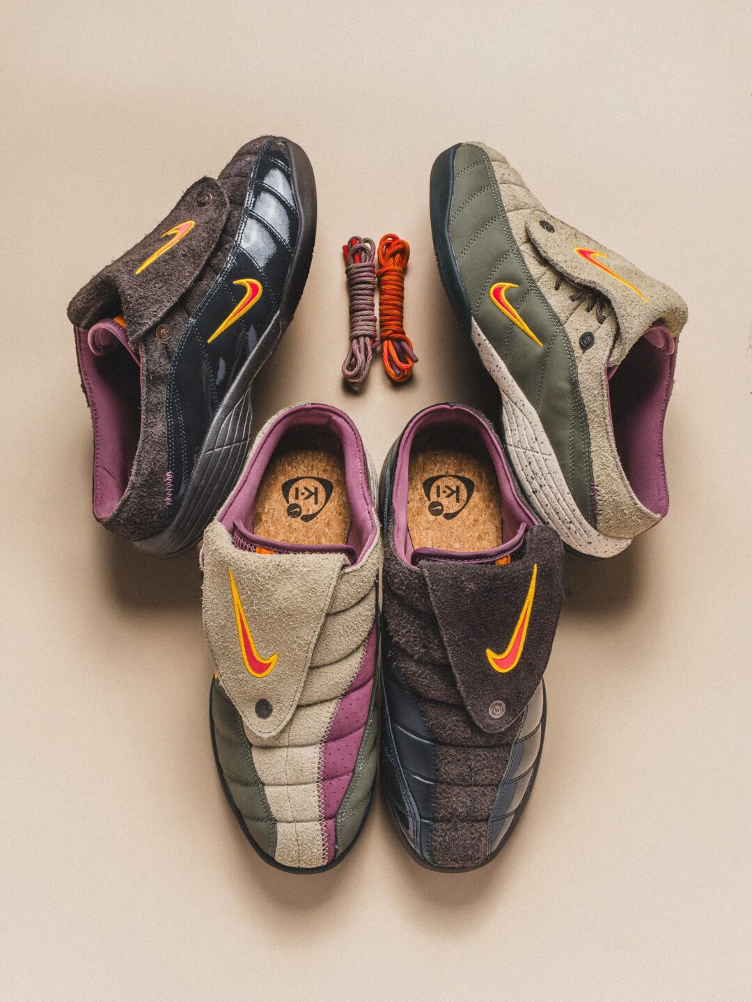 【2026年 5/28 発売】KIDS OF IMMIGRANTS x NIKE T90 Mule “Khaki/Velvet Brown” (ナイキ トータル 90 ミュール) [IH4422-200/IH4422-201]