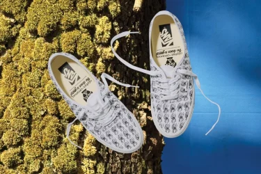 【2026年 4/18 発売】ED DAVIS × VANS PREMIUM AUTHENTIC 44 "White/Black" (エド・デイヴィス バンズ プレミアム オーセンティック) [VN000EAKTWB]