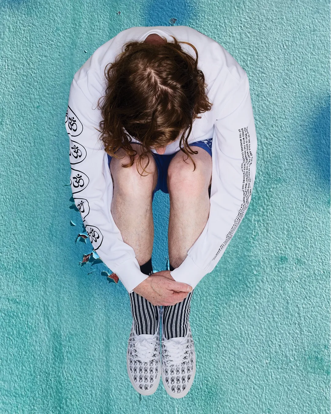 【2026年 4/18 発売】ED DAVIS × VANS PREMIUM AUTHENTIC 44 “White/Black” (エド・デイヴィス バンズ プレミアム オーセンティック) [VN000EAKTWB]