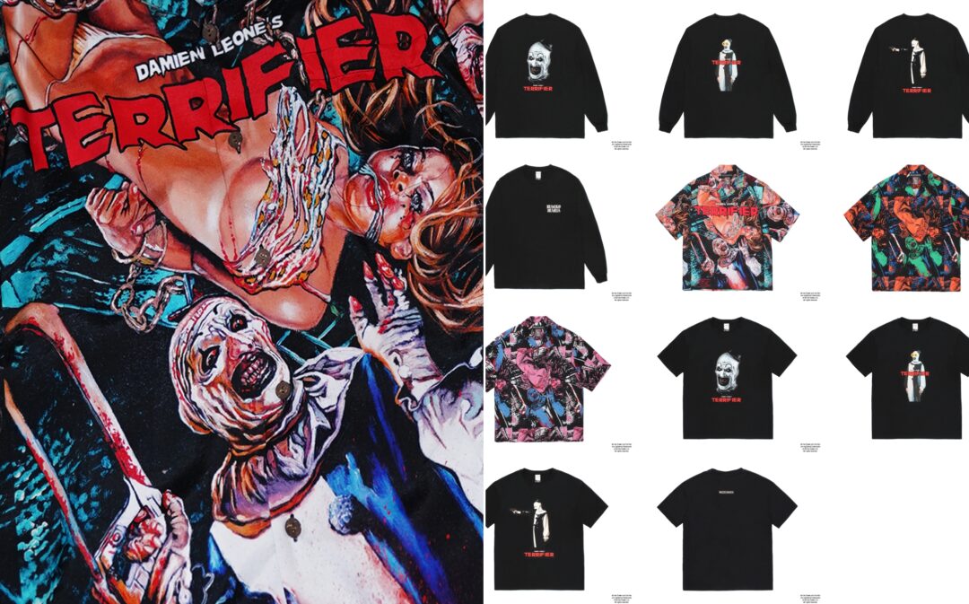 WACKO MARIA × Terrifier 2026 SS コラボアイテムが4/18 発売 (ワコマリア テリファー)