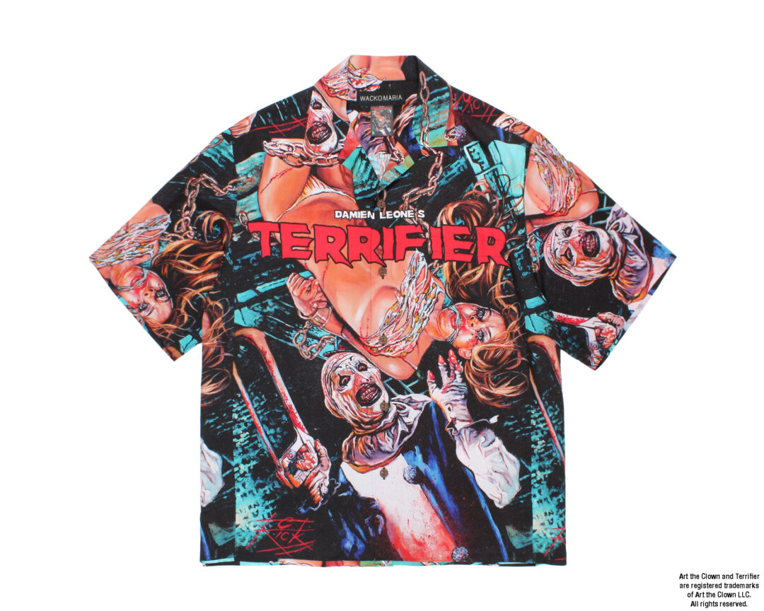 WACKO MARIA × Terrifier 2026 SS コラボアイテムが4/18 発売 (ワコマリア テリファー)