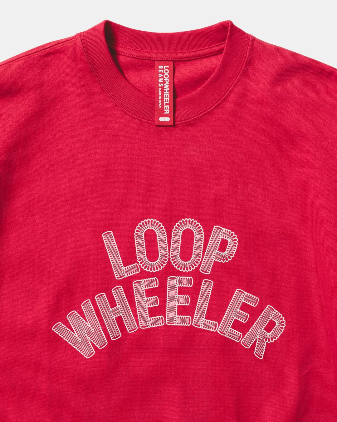 LOOPWHEELER × BEAMS JAPAN “NIPPON RED Collection S/S Tee”が2026年 4/25 発売 (ループウィラー ビームス ジャパン “ニッポン レッド コレクション”)
