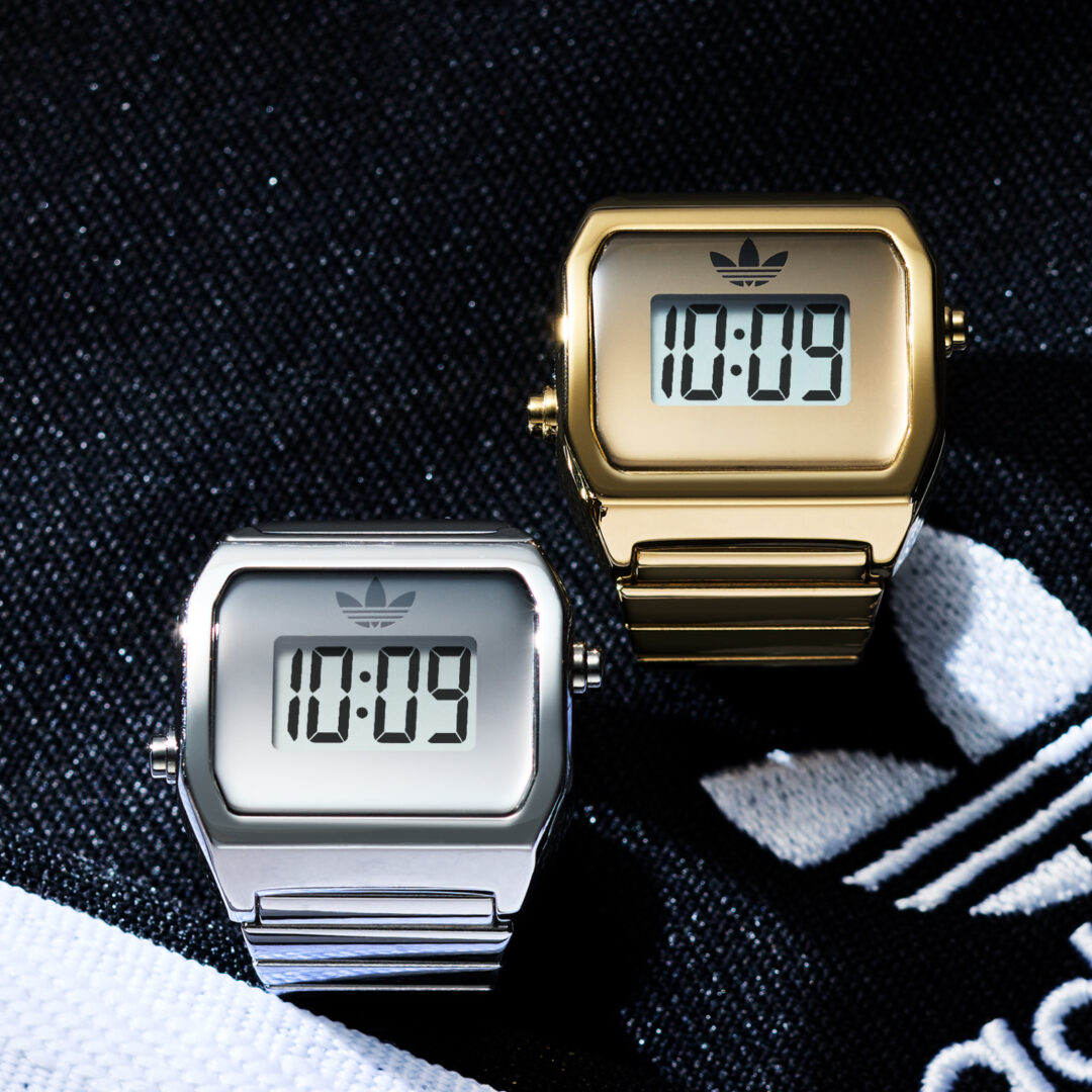 adidas Originals 初となるのリングウォッチ「DIGITAL TWO RING」が2026年 4/17 発売 (アディダス オリジナルス デジタル ツー リング) [AOST26036/AOST26037/AOST22072/AOST22074]