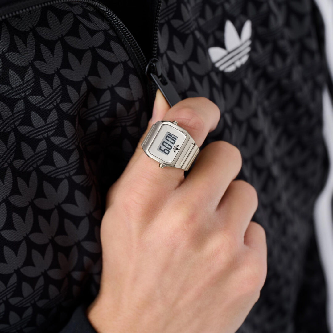 adidas Originals 初となるのリングウォッチ「DIGITAL TWO RING」が2026年 4/17 発売 (アディダス オリジナルス デジタル ツー リング) [AOST26036/AOST26037/AOST22072/AOST22074]