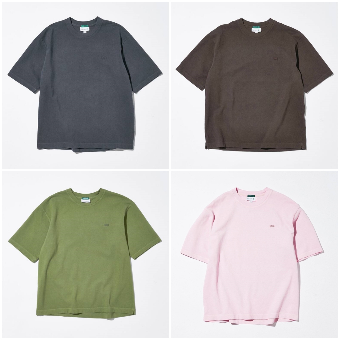 JOURNAL STANDARD relume × LACOSTE 2026 SS 別注 “ヘビー ピケ 半袖 Tシャツ”が6月中旬 発売 (ジャーナルスタンダード ラコステ)