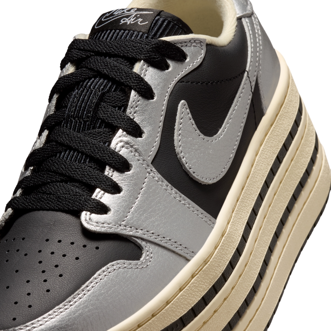 【2026年 4/13 発売】NIKE W AIR JORDAN 1 TRIPLE STACK “Metallic Silver/Black” (ナイキ エア ジョーダン トリプルスタック “メタリックシルバー/ブラック”) [HV8288-001]