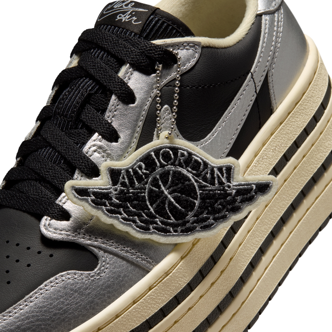 【2026年 4/13 発売】NIKE W AIR JORDAN 1 TRIPLE STACK “Metallic Silver/Black” (ナイキ エア ジョーダン トリプルスタック “メタリックシルバー/ブラック”) [HV8288-001]