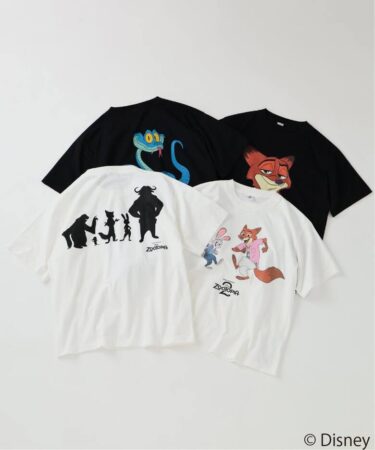 ズートピア × JOURNAL STANDARD relume 2026 SS 別注 "プリントTシャツ"が5月上旬 発売 (ZOOTOPIA ジャーナルスタンダード)