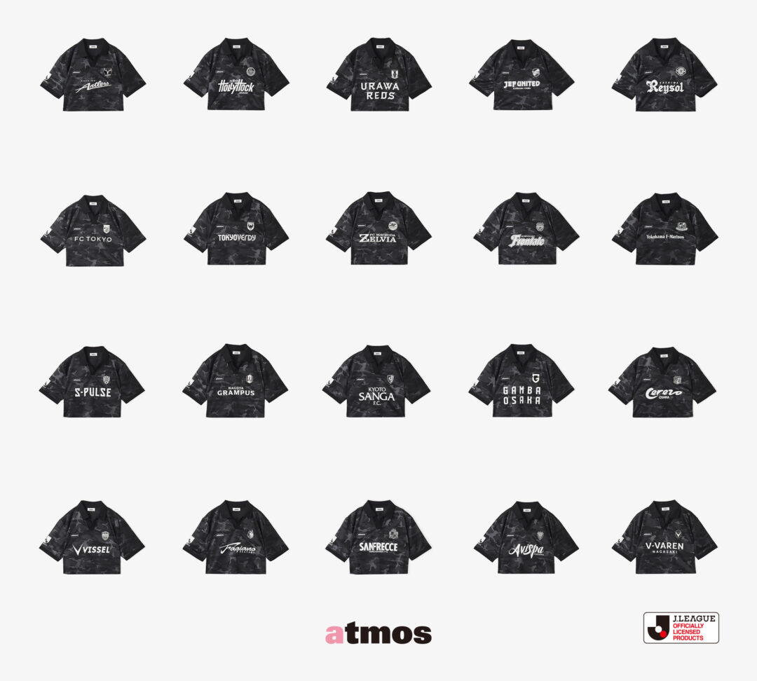 atmos × Jリーグ コラボが2026年 4/17 発売 (アトモス J.LEAGUE)