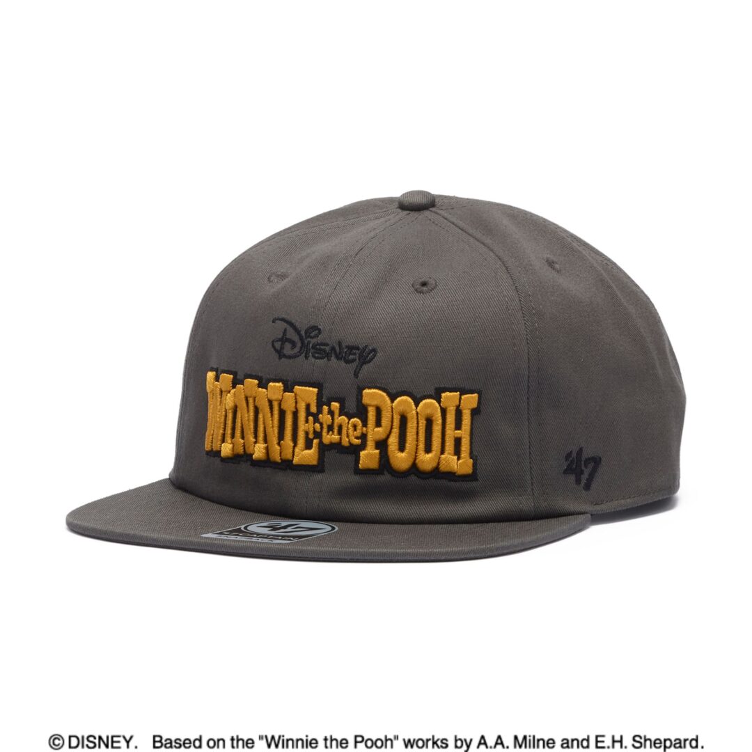 「’47 / フォーティーセブン」2026年ディズニーデザインコレクション「ミッキー＆フレンズ」「くまのプーさん」のキャップが5月発売 (Disney)