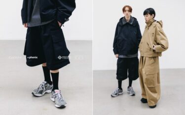 CLESSTE × Plus Phenix 2026 SS 別注 “WINDSTOPPER by GORE-TEX LABS CITY MILITARY HALF PANTS 001”が4/15 発売 (クレスト プラスフェニックス ゴアテックス ウィンドストッパー パンツ)