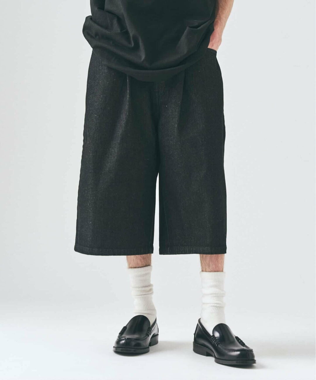 417 EDIFICE 2026 SS “デニムワイドショーツ”が発売 (エディフィス)