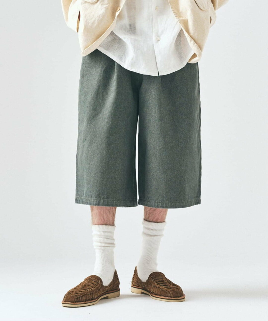 417 EDIFICE 2026 SS “デニムワイドショーツ”が発売 (エディフィス)