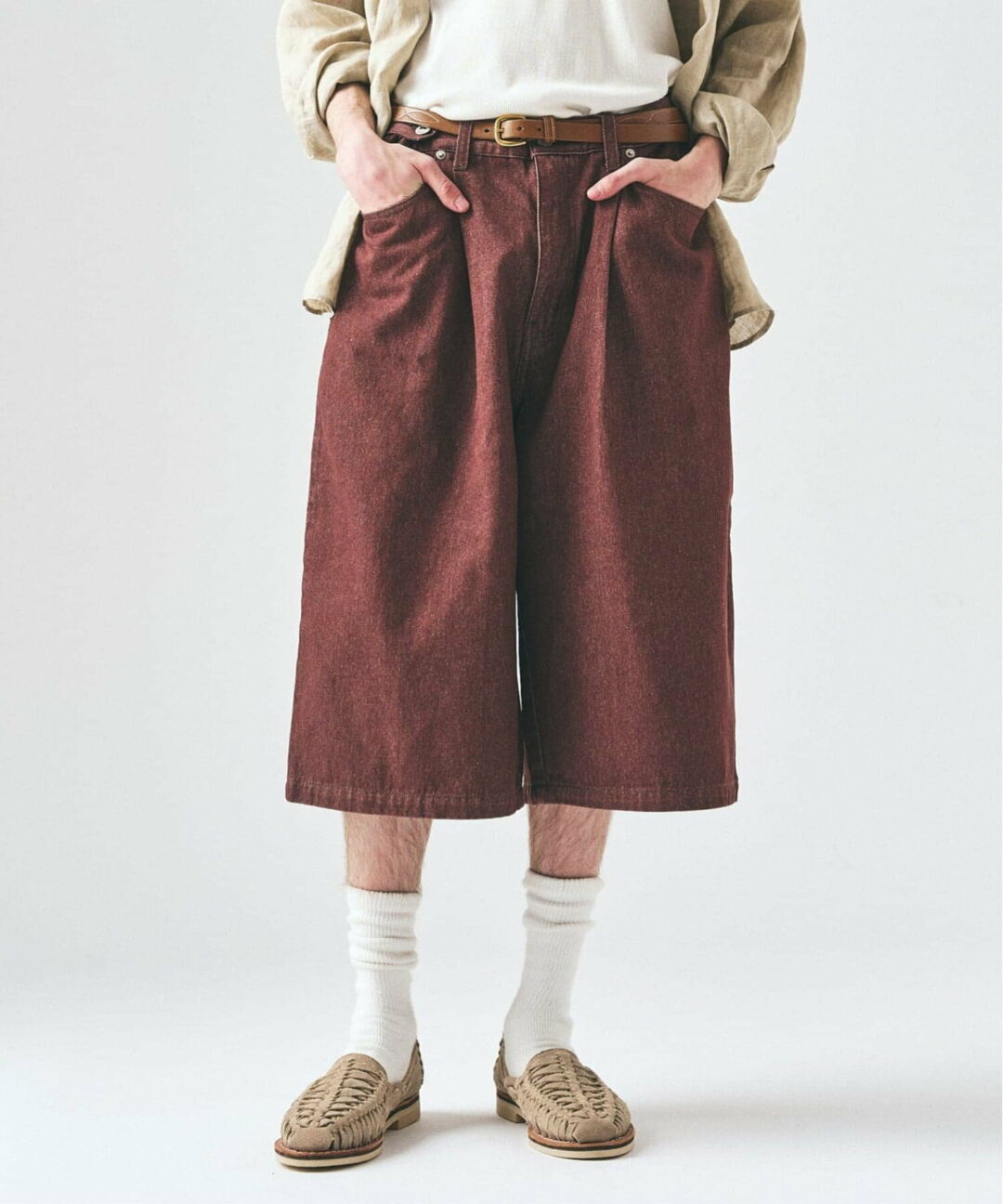 417 EDIFICE 2026 SS “デニムワイドショーツ”が発売 (エディフィス)