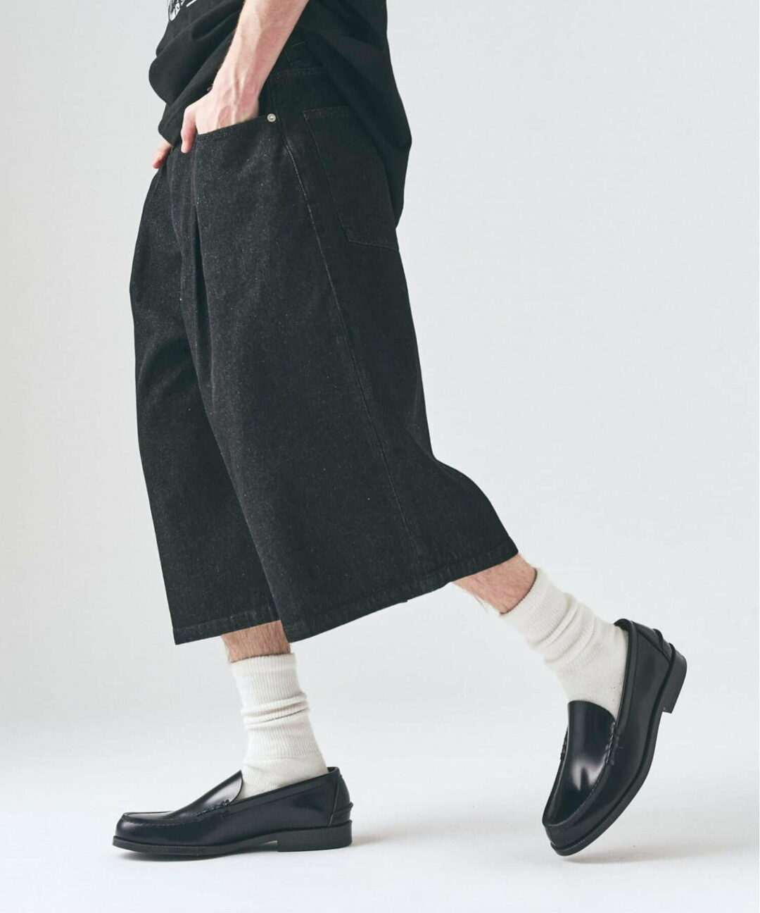 417 EDIFICE 2026 SS “デニムワイドショーツ”が発売 (エディフィス)