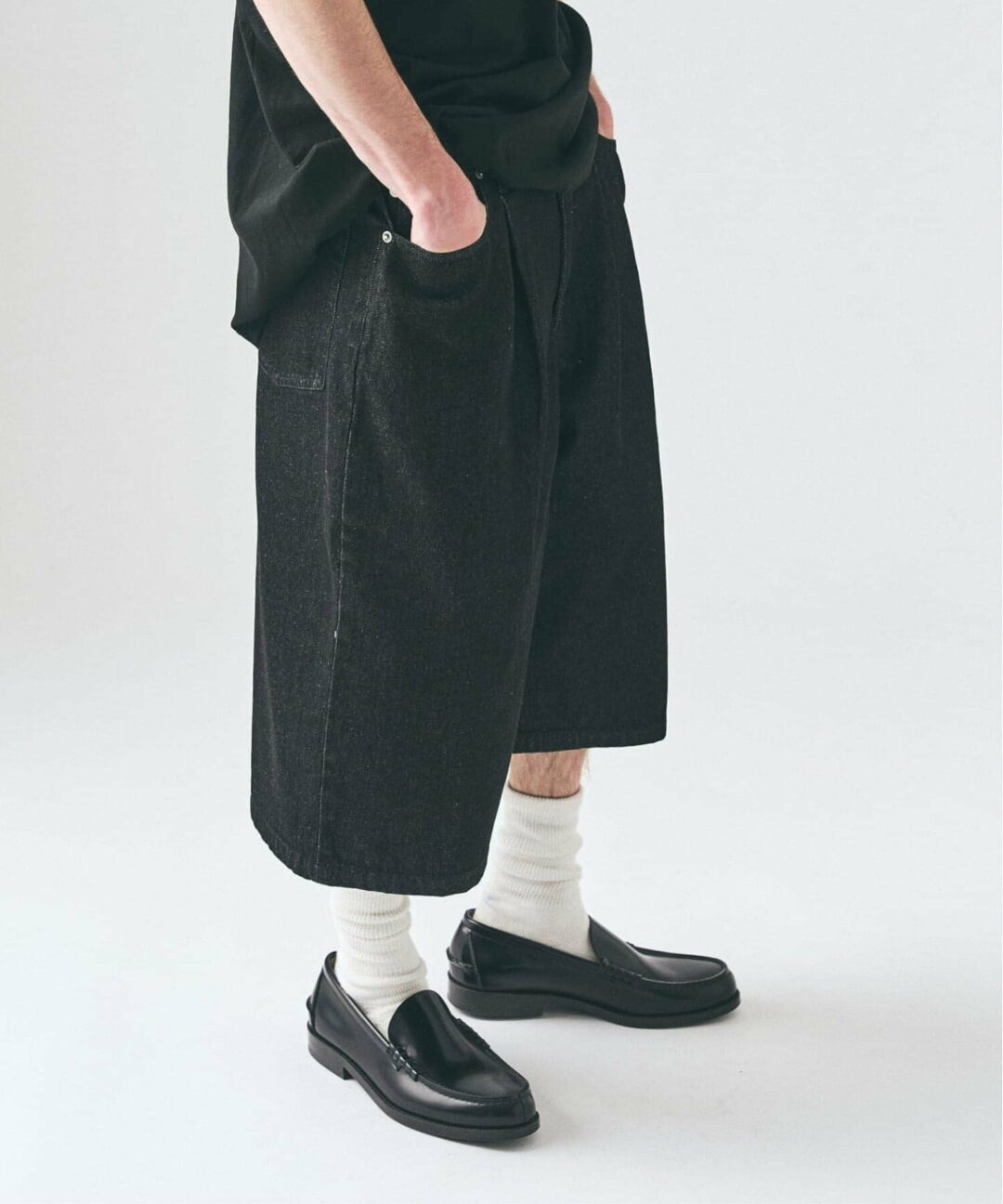 417 EDIFICE 2026 SS “デニムワイドショーツ”が発売 (エディフィス)