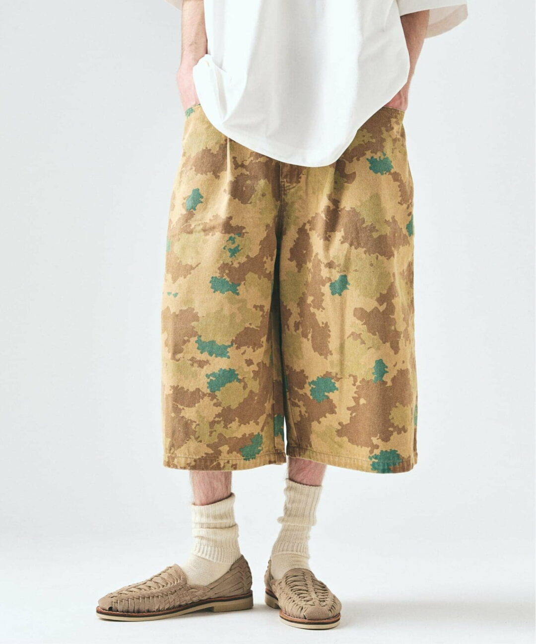 417 EDIFICE 2026 SS “デニムワイドショーツ”が発売 (エディフィス)