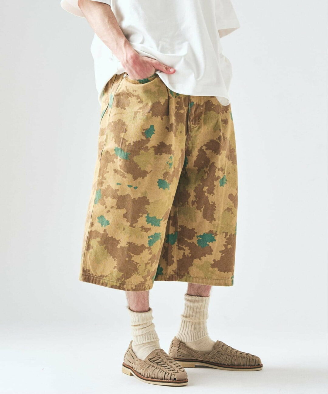 417 EDIFICE 2026 SS “デニムワイドショーツ”が発売 (エディフィス)