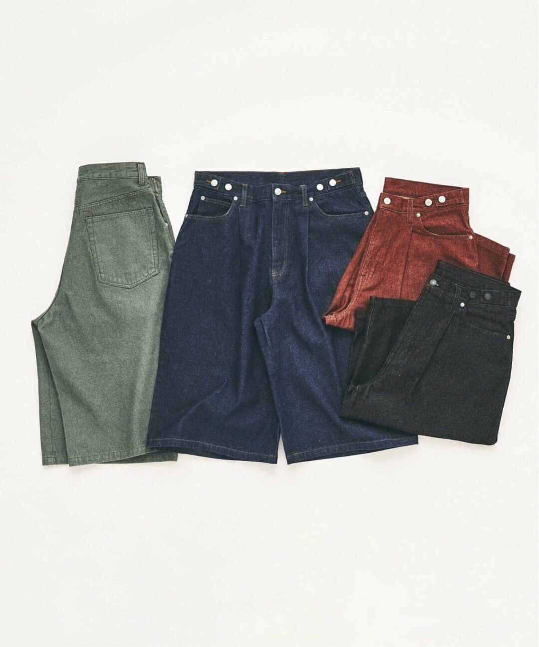 417 EDIFICE 2026 SS “デニムワイドショーツ”が発売 (エディフィス)