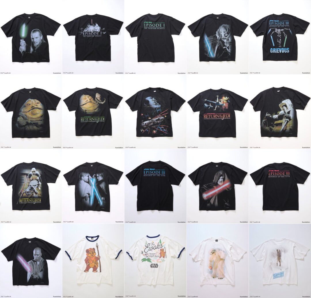 FREAK’S STORE MOVIE COLLECTION 2026 SS 別注 “STAR WARS SERIES TEE”が4/28 12:00 発売 (フリークスストア ムービー コレクション スターウォーズ)