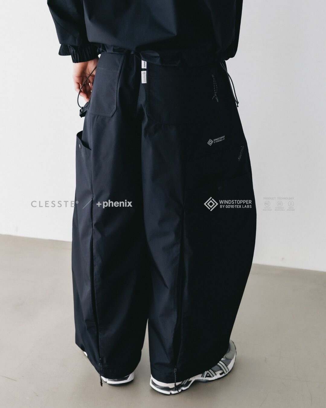 CLESSTE × Plus Phenix 2026 SS 別注 “WINDSTOPPER by GORE-TEX LABS CITY MASSIVE UTILITY PANTS”が4/22 発売 (クレスト プラスフェニックス ゴアテックス ウィンドストッパー パンツ)