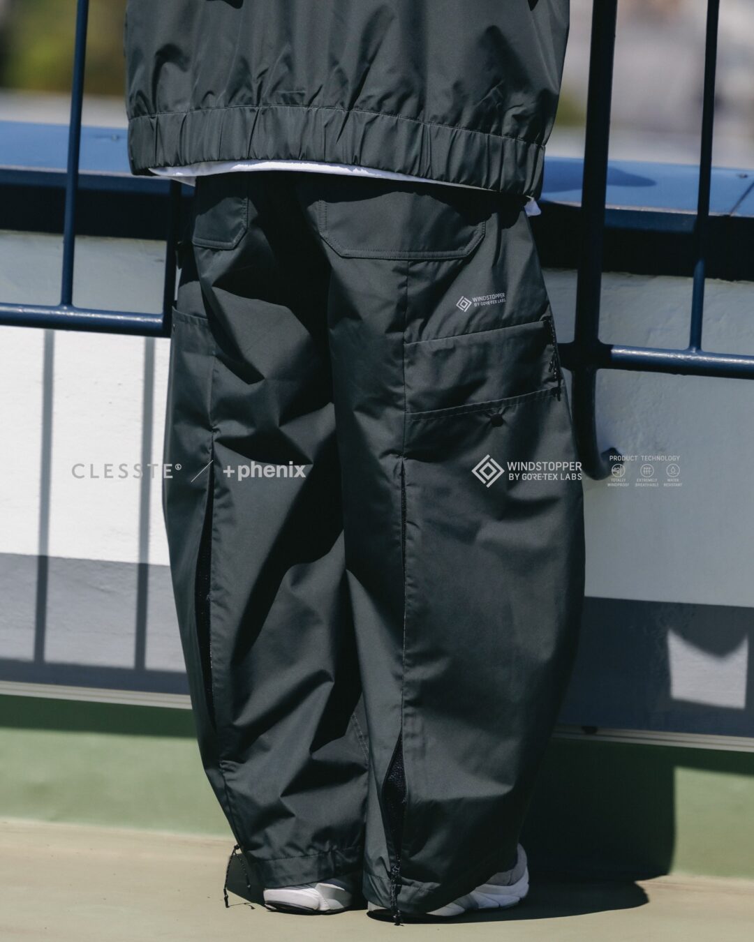 CLESSTE × Plus Phenix 2026 SS 別注 “WINDSTOPPER by GORE-TEX LABS CITY MASSIVE UTILITY PANTS”が4/22 発売 (クレスト プラスフェニックス ゴアテックス ウィンドストッパー パンツ)