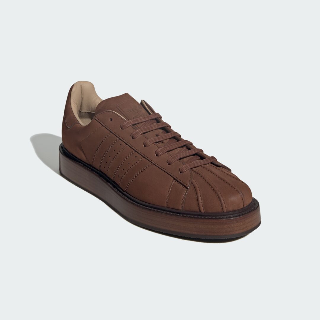 【2026年 4/23 発売】adidas Originals SUPERSTAR LUX Made In Italy “Preloved Brown” (アディダス オリジナルス スーパースター ラックス メイド イン イタリア “ブラウン”) [KJ8987]