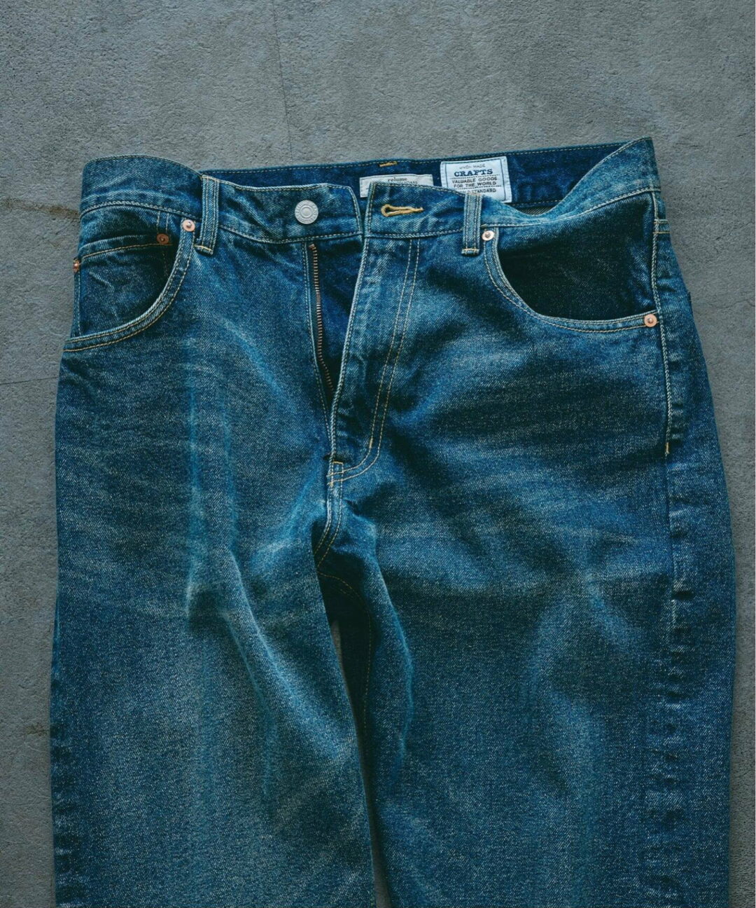 JOURNAL STANDARD relume 2026 SS から「オーバーダイ加工」で深みを持たせた「クラフトデニムコレクション」が5月中旬 発売 (ジャーナルスタンダード)
