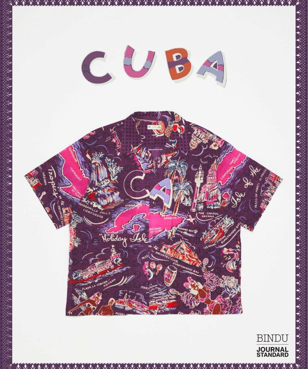 JOURNAL STANDARD × BINDU 2026 SS 別注 “インディアン コットン パターン 半袖 シャツ”が4月下旬 発売 (ジャーナルスタンダード ビンドゥー)