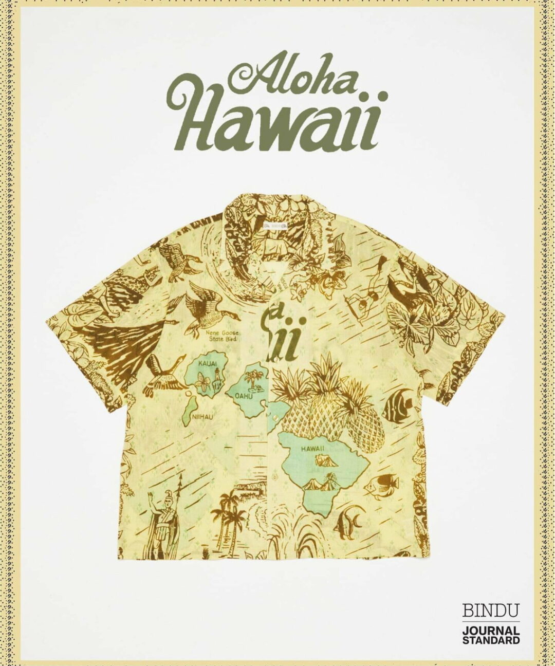JOURNAL STANDARD × BINDU 2026 SS 別注 “インディアン コットン パターン 半袖 シャツ”が4月下旬 発売 (ジャーナルスタンダード ビンドゥー)