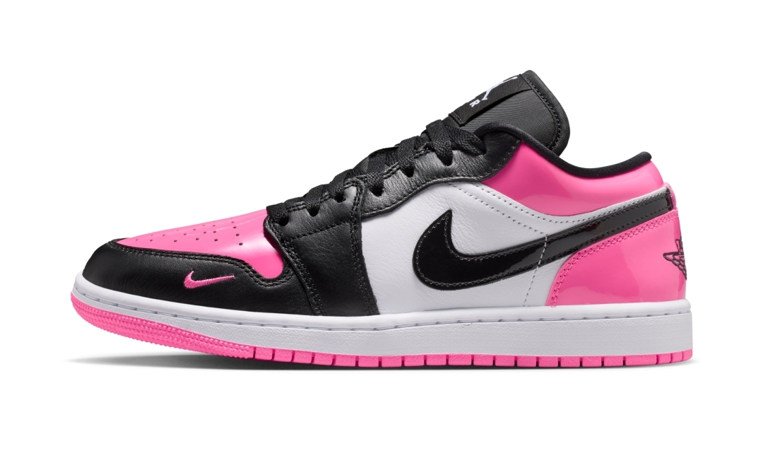 【2026年 発売】NIKE W AIR JORDAN 1 LOW “Bred Toe/Pink Patent” (ナイキ エア ジョーダン ロー “ブレッドトゥ/ピンクパテント”) [IV2446-684]