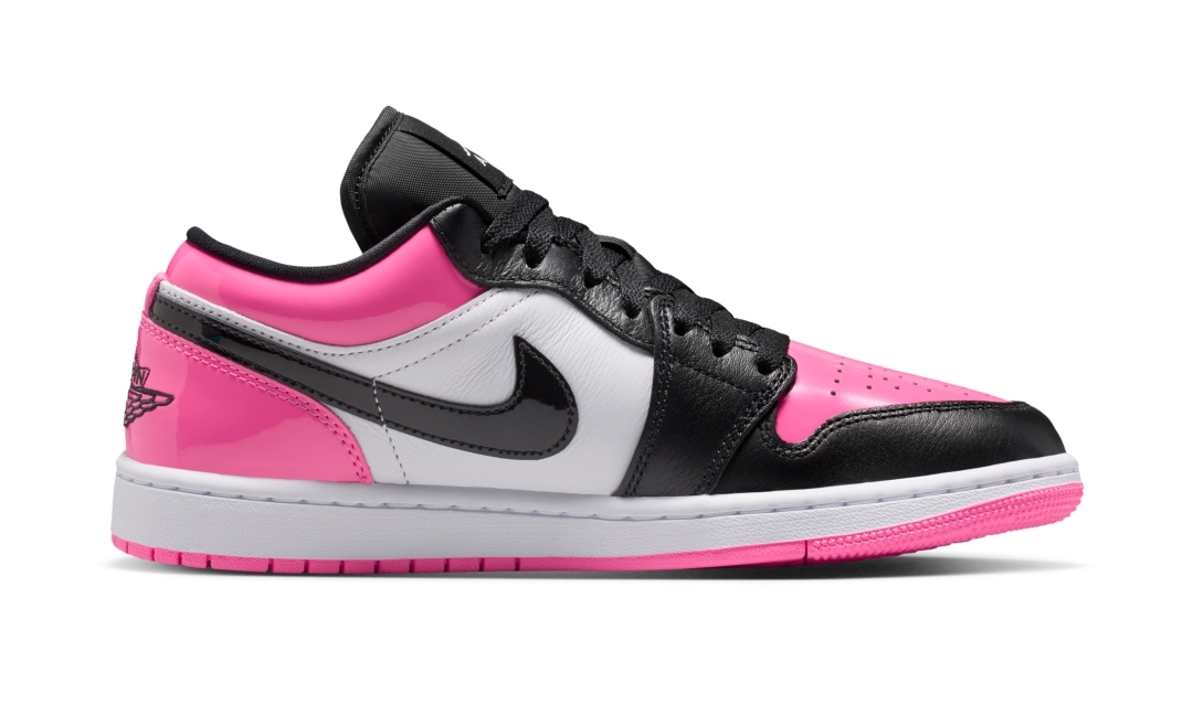 【2026年 発売】NIKE W AIR JORDAN 1 LOW “Bred Toe/Pink Patent” (ナイキ エア ジョーダン ロー “ブレッドトゥ/ピンクパテント”) [IV2446-684]