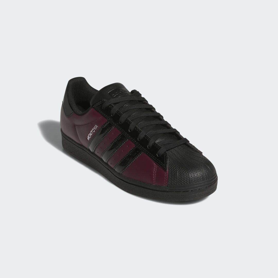 【2026年 5/2 発売】MARCOS MONTOYA × adidas Originals SUPERSTAR ADV “Maroon/Core Black” (マルコス・モントーヤ アディダス オリジナルス スーパースター “マルーン/ブラック”) [KI6735]