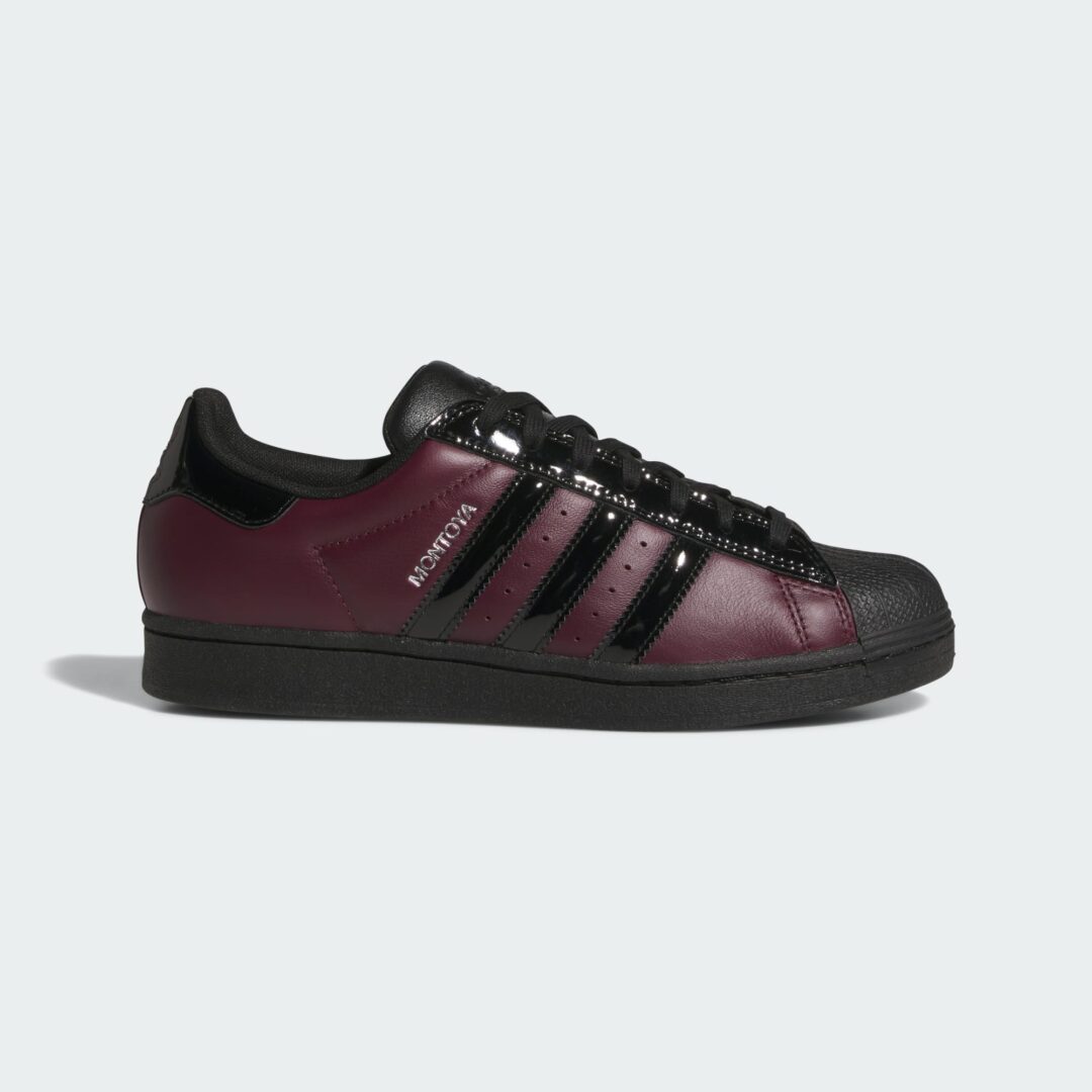 【2026年 5/2 発売】MARCOS MONTOYA × adidas Originals SUPERSTAR ADV “Maroon/Core Black” (マルコス・モントーヤ アディダス オリジナルス スーパースター “マルーン/ブラック”) [KI6735]