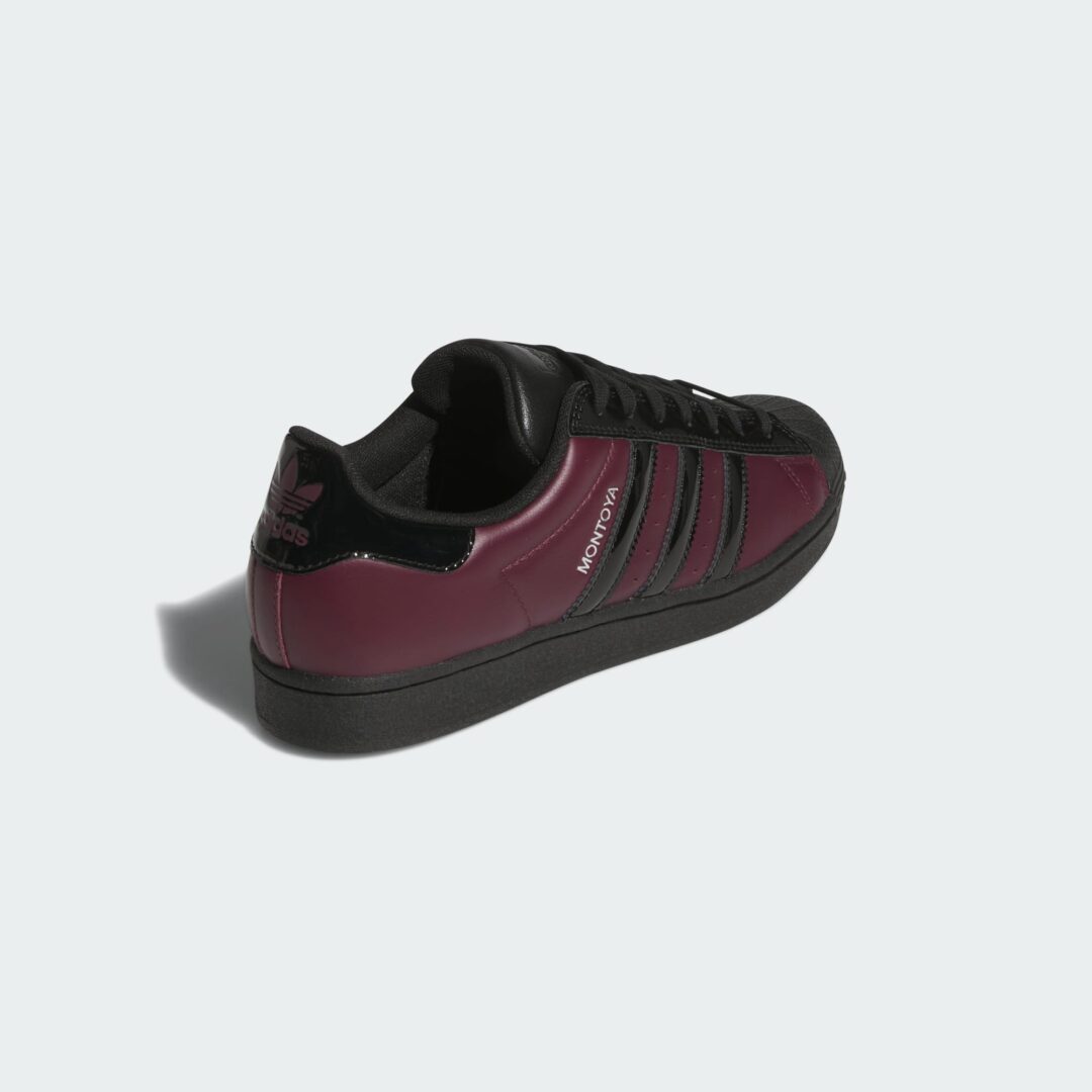 【2026年 5/2 発売】MARCOS MONTOYA × adidas Originals SUPERSTAR ADV “Maroon/Core Black” (マルコス・モントーヤ アディダス オリジナルス スーパースター “マルーン/ブラック”) [KI6735]