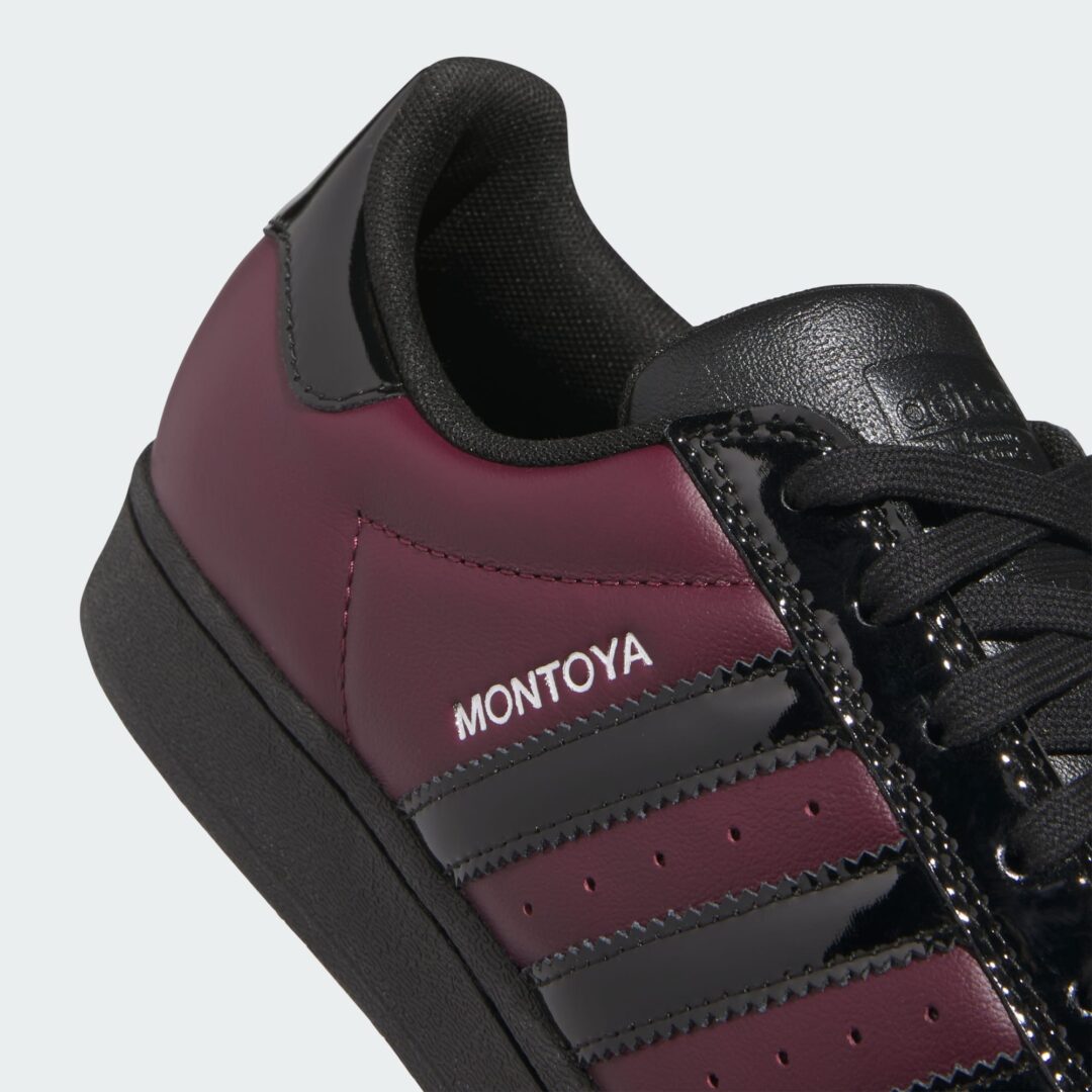 【2026年 5/2 発売】MARCOS MONTOYA × adidas Originals SUPERSTAR ADV “Maroon/Core Black” (マルコス・モントーヤ アディダス オリジナルス スーパースター “マルーン/ブラック”) [KI6735]