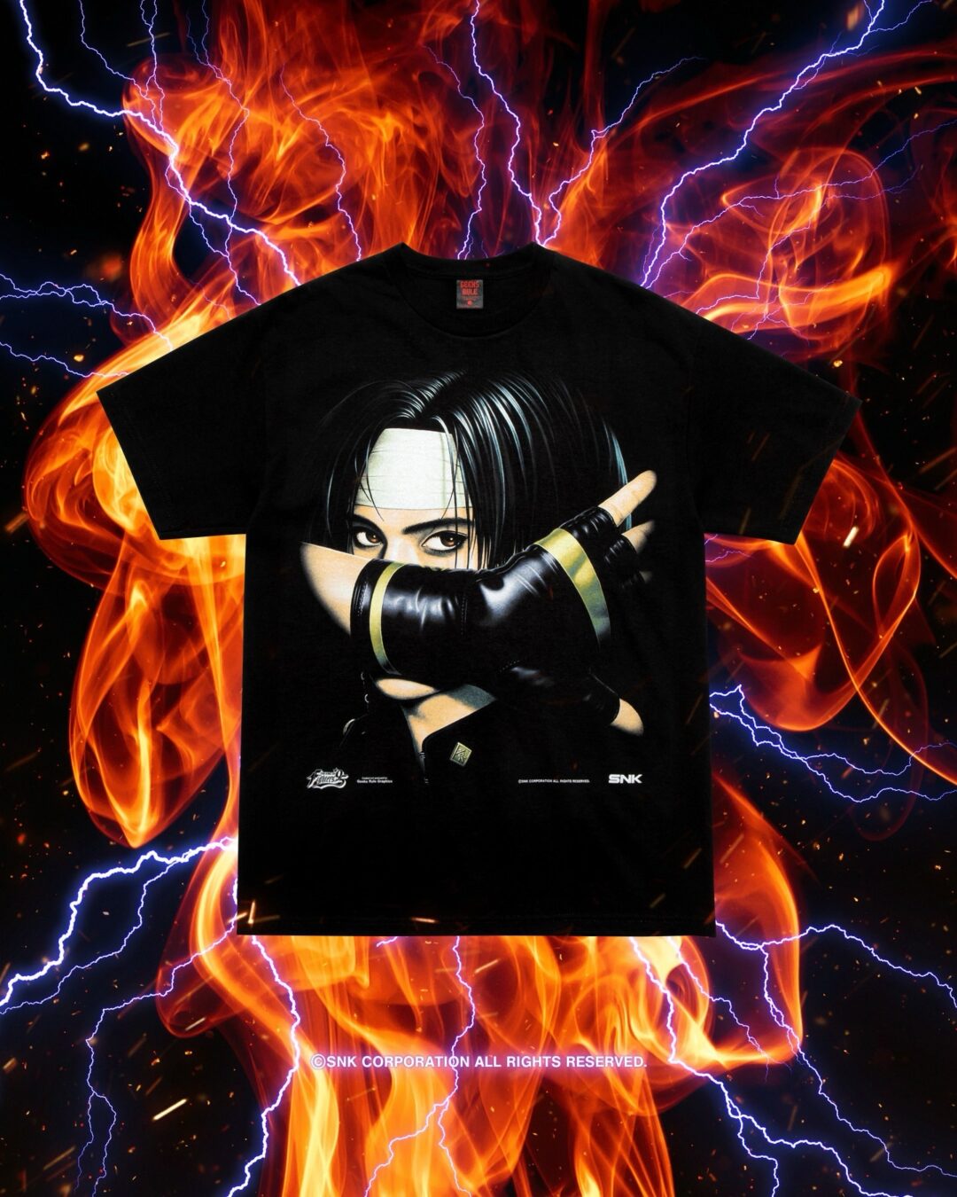 GEEKS RULE × THE KING OF FIGHTERS ’95 コラボTeeが2026年 5/3 発売 (ギークス ルール ザ・キング・オブ・ファイターズ)