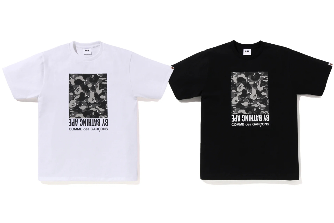 A BATHING APE × COMME des GARÇONS 2026 SS 大阪限定プセルコレクションが4/29 発売 (ア ベイシング エイプ コム デ ギャルソン)