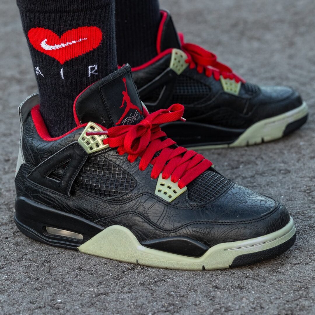 【2027年 2月 復刻予定】NIKE AIR JORDAN 4 RETRO LS “Black Laser” (ナイキ エア ジョーダン レトロ “ブラックレーザー”) [IR2070-001]