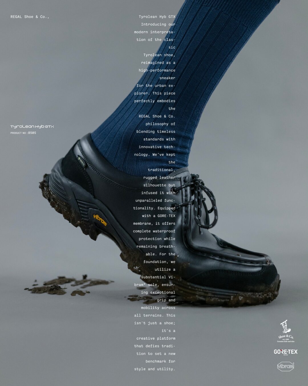 REGAL 2026 SS “New Classic Tyrolean Hyb GTX”が4/18 発売 (リーガル ニュークラシック ゴアテックス)