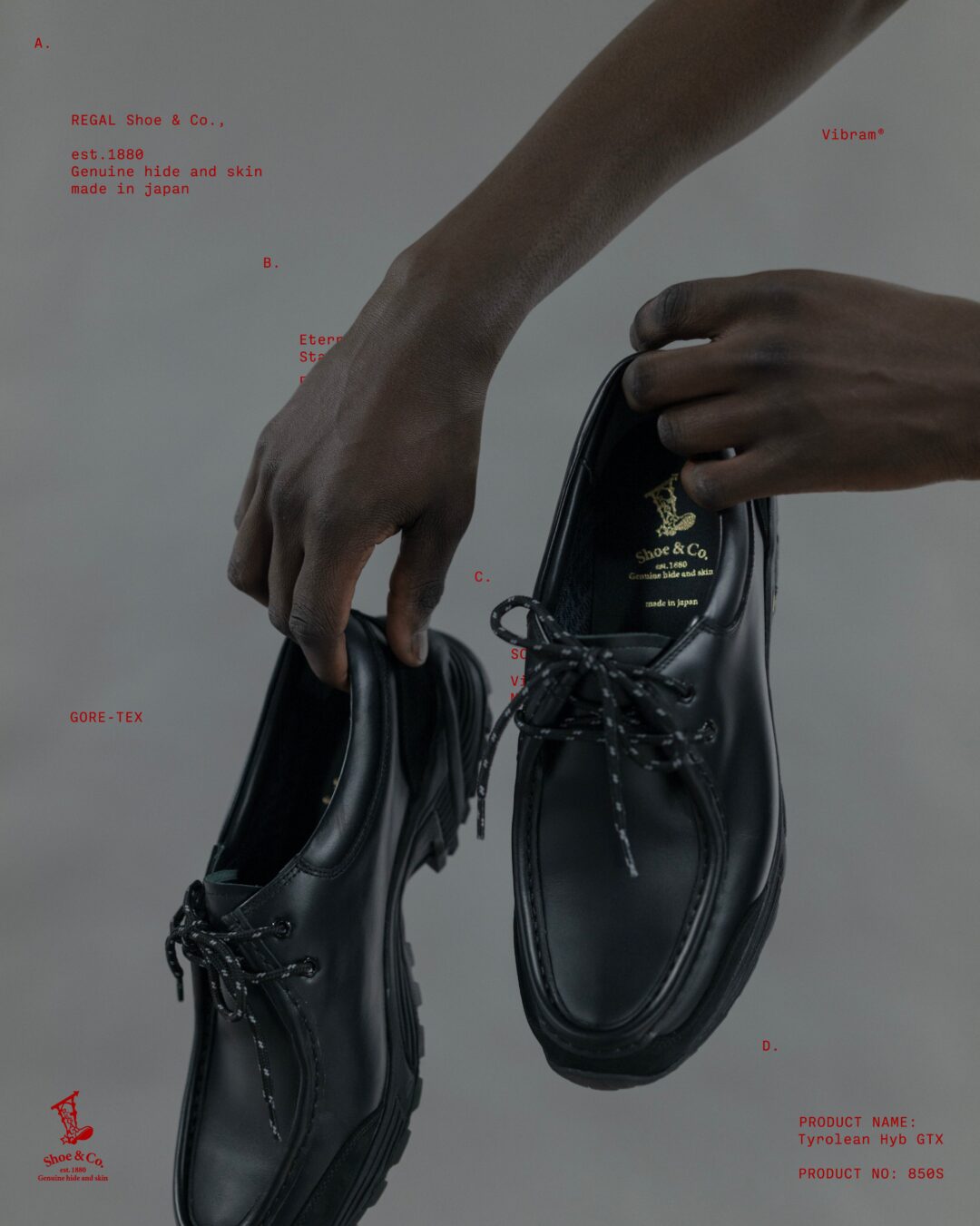 REGAL 2026 SS “New Classic Tyrolean Hyb GTX”が4/18 発売 (リーガル ニュークラシック ゴアテックス)