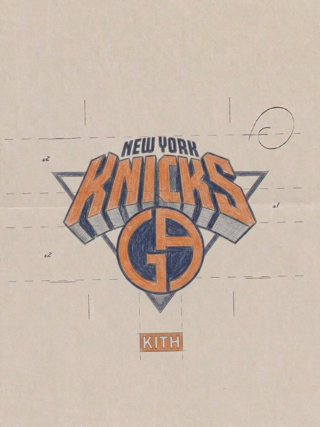 【2026年 4/13 発売】KITH & Giorgio Armani for “the New York Knicks” (キス ジョルジオ アルマーニ “ニューヨーク ニックス”)