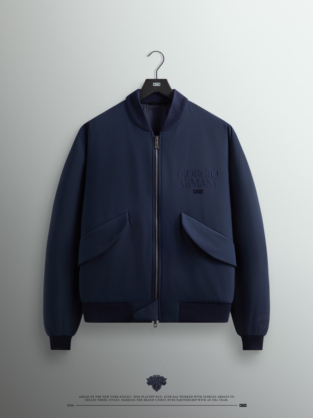 【2026年 4/13 発売】KITH & Giorgio Armani for “the New York Knicks” (キス ジョルジオ アルマーニ “ニューヨーク ニックス”)