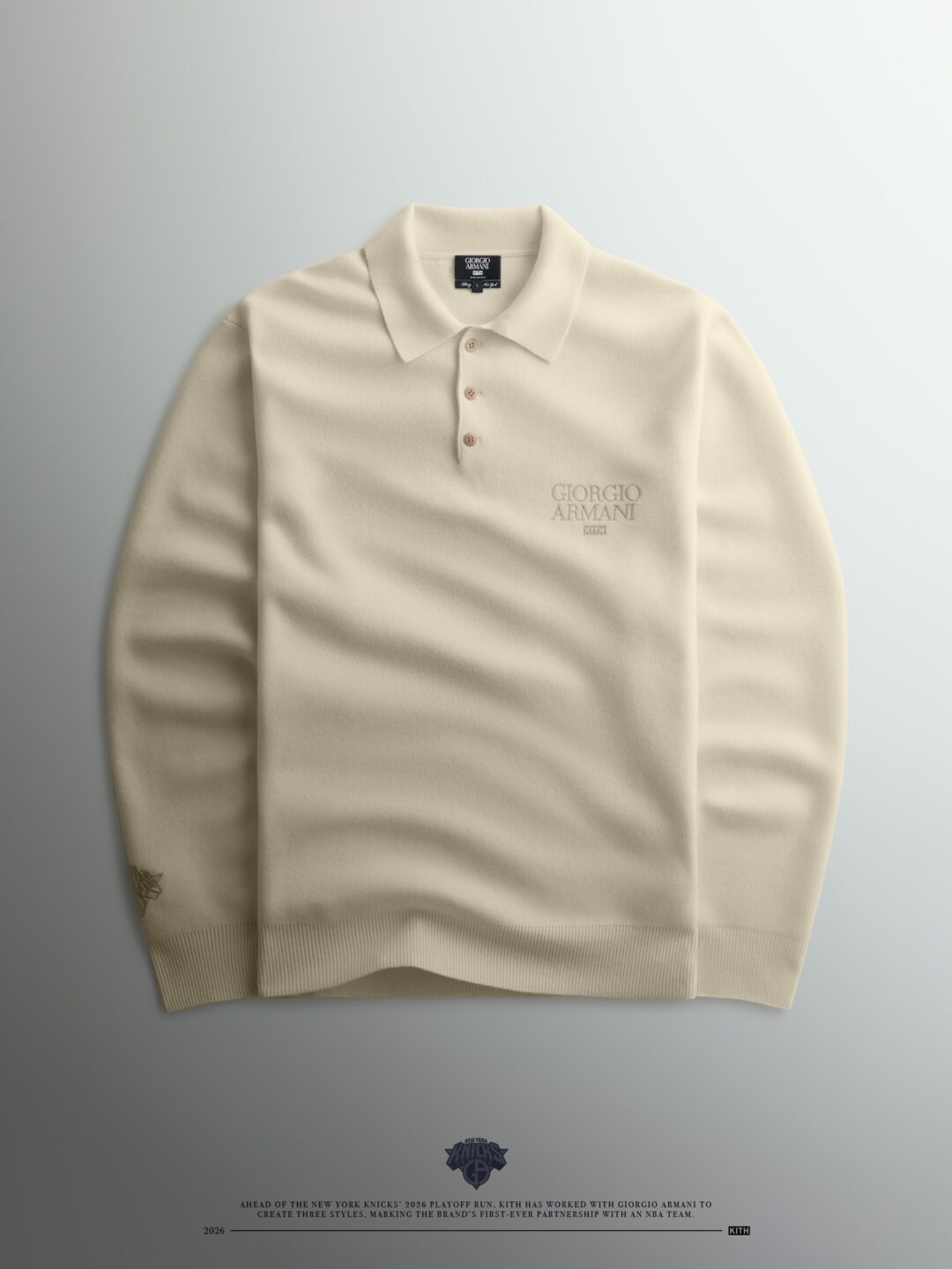 【2026年 4/13 発売】KITH & Giorgio Armani for “the New York Knicks” (キス ジョルジオ アルマーニ “ニューヨーク ニックス”)