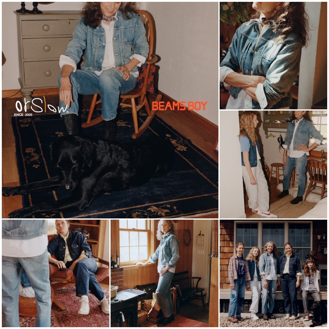 orSlow × BEAMS BOY 50周年を記念した特別な別注モデル「50th Used Wash」が2026年 4/24 発売 (オアスロウ ビームスボーイ)