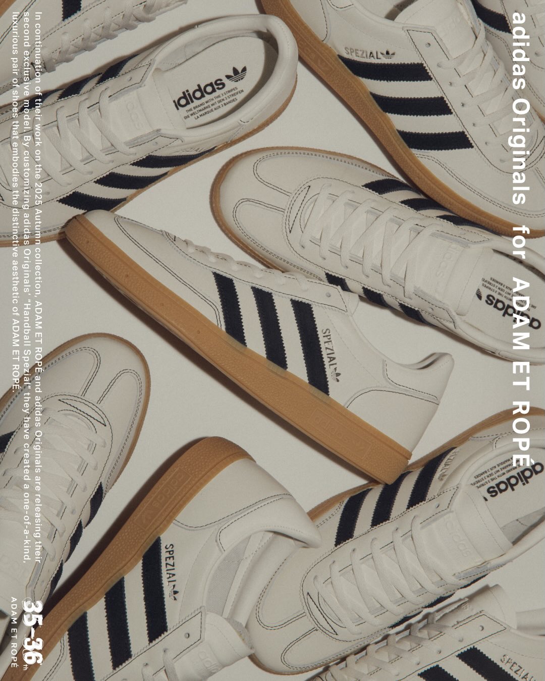 【2026年 4/24 発売】adidas Originals HANDBALL SPEZIAL for ADAM ET ROPÉ “White” (アダム エ ロぺ アディダス オリジナルス ハンドボール スペツィアル “ホワイト”)