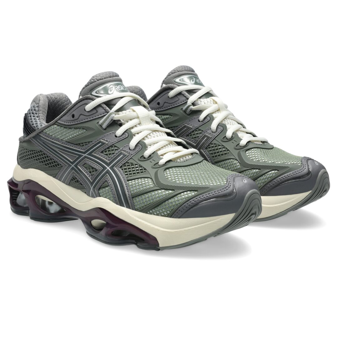 【2026年 5/8 発売】ASICS GEL-KINETIC 2.0 “Lichen Green/Beniimo Purple” (アシックス ゲルキネティック) [1203A678.300]