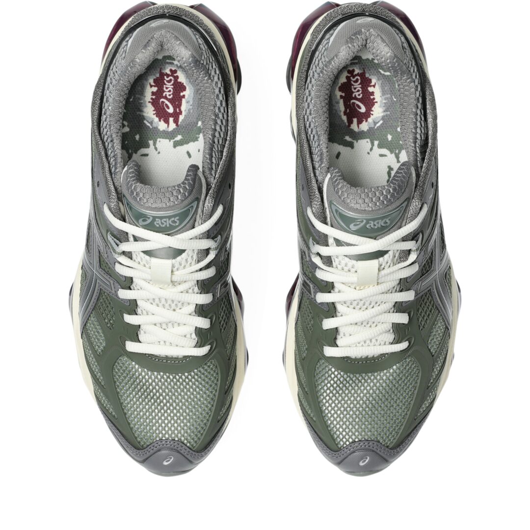 【2026年 5/8 発売】ASICS GEL-KINETIC 2.0 “Lichen Green/Beniimo Purple” (アシックス ゲルキネティック) [1203A678.300]