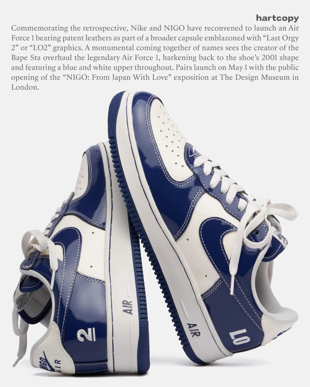 【2026年 5/1 & 5/2 発売】NIGO × NIKE AIR FORCE 1 01 LOW “Last Orgy 2” (ニゴー ナイキ エア フォース 1 ロー “ラストオージー”) [IO8765-100]