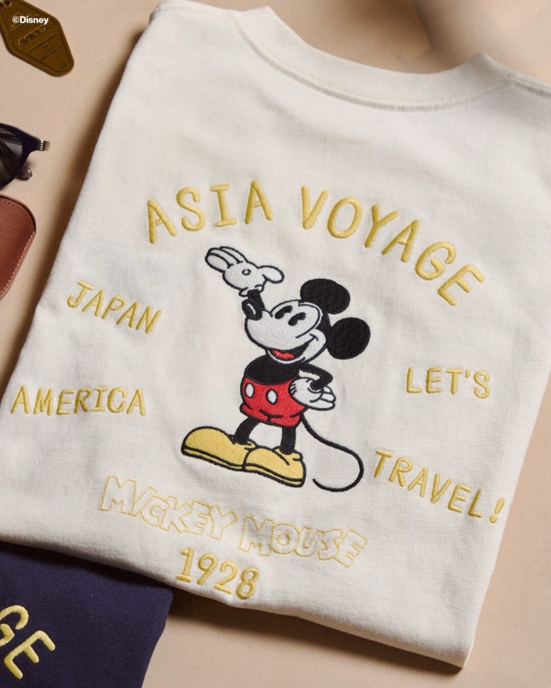 AVIREX × Disney 2026 SS COLLECTION “ASIA VOYAGE”が4/25 発売 (アヴィレックス ディズニー “アジアヴォヤージュ”)